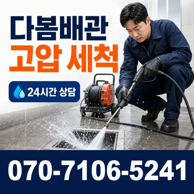 현동면 개일리 하수구막힘 상담 이미지 4